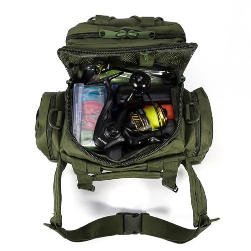 Outdoor Fishing Gear Bag Molle 600D Oxford Tactical Militay Multifunction Camera Carry Bag