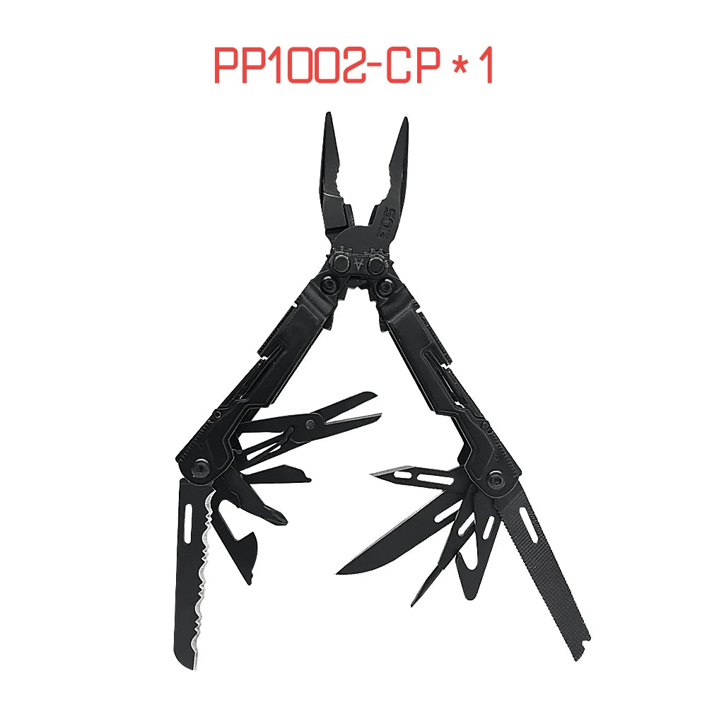 SOG PowerPint 18-in-1 Multitool with Folding Pliers, Pocket Knife EDC Camping Survival Gear | Portable Tools for Outdoor Hiking