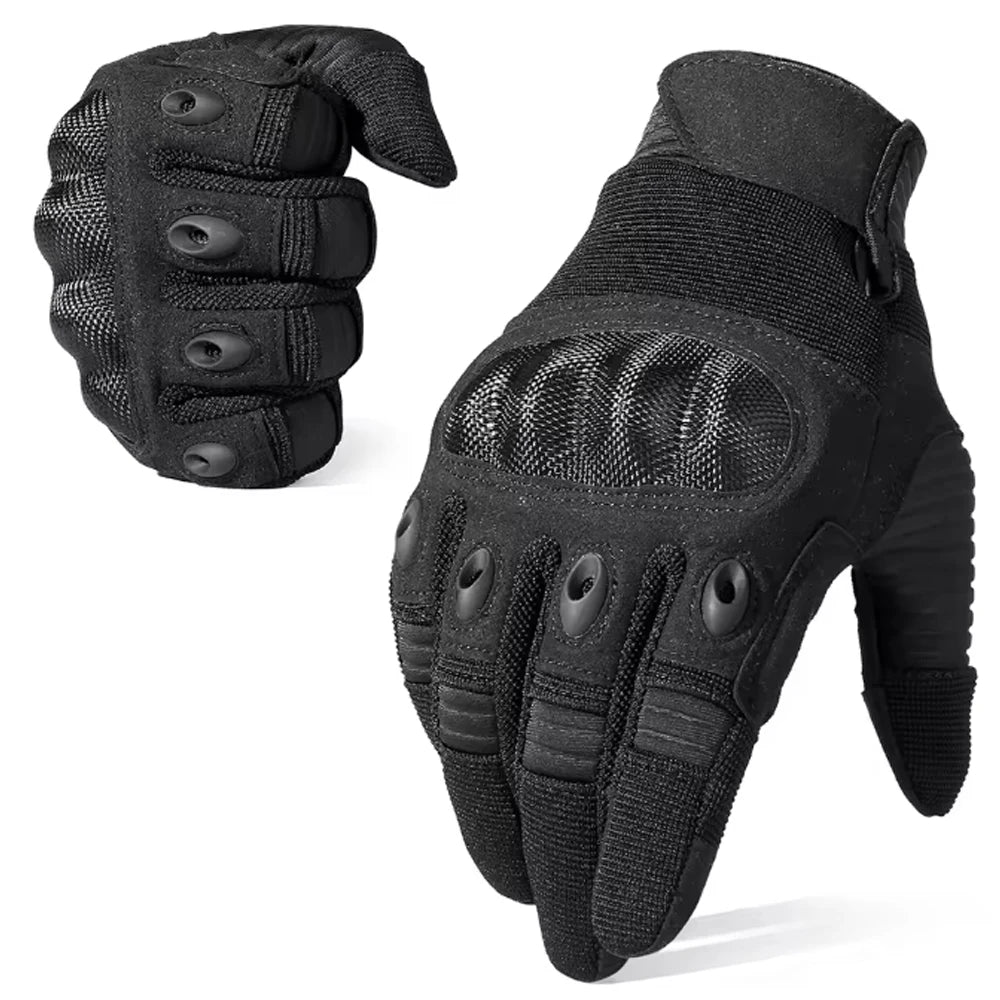 Touch Screen Tactical Gloves Outdoor Cycling Sports Hiking Camping Hunting Airsoft Combat Bicycle Hard Shell Anti-skid Gear Men