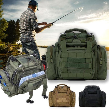 Outdoor Fishing Gear Bag Molle 600D Oxford Tactical Militay Multifunction Camera Carry Bag