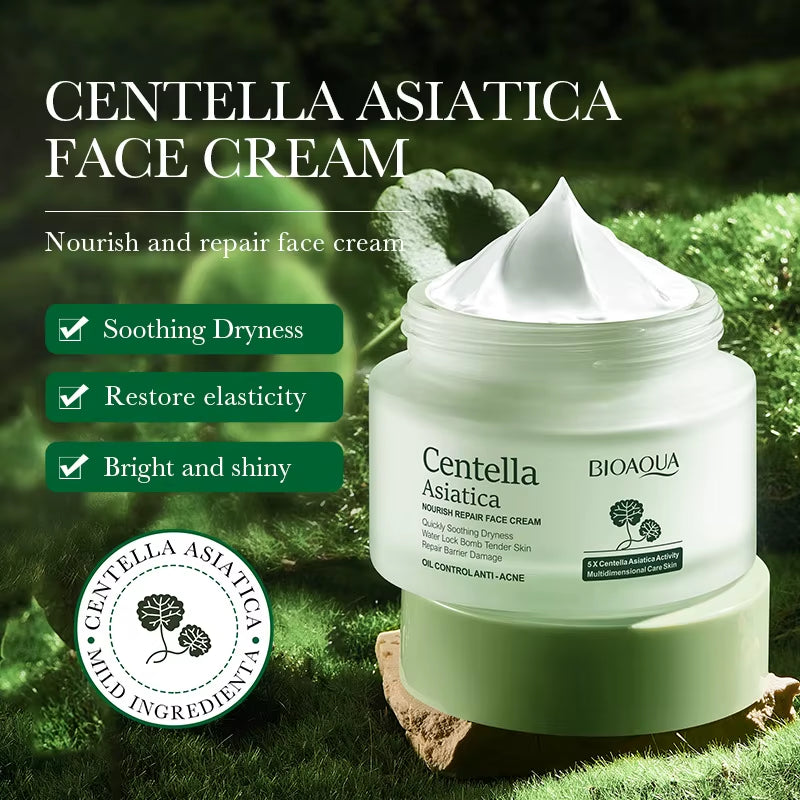 Centella Asiatica Nourishing and Repairing Face Cream Moisturizing