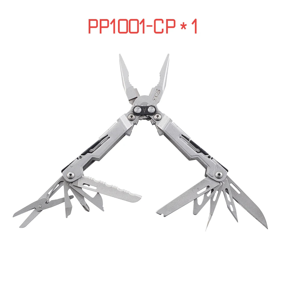SOG PowerPint 18-in-1 Multitool with Folding Pliers, Pocket Knife EDC Camping Survival Gear | Portable Tools for Outdoor Hiking