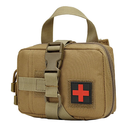 Tactical Survival Pouch Rip Away Molle Medical Kit Outdoor Sports Travel Camping Hiking Hunting Accessories Organizer Waist Bag