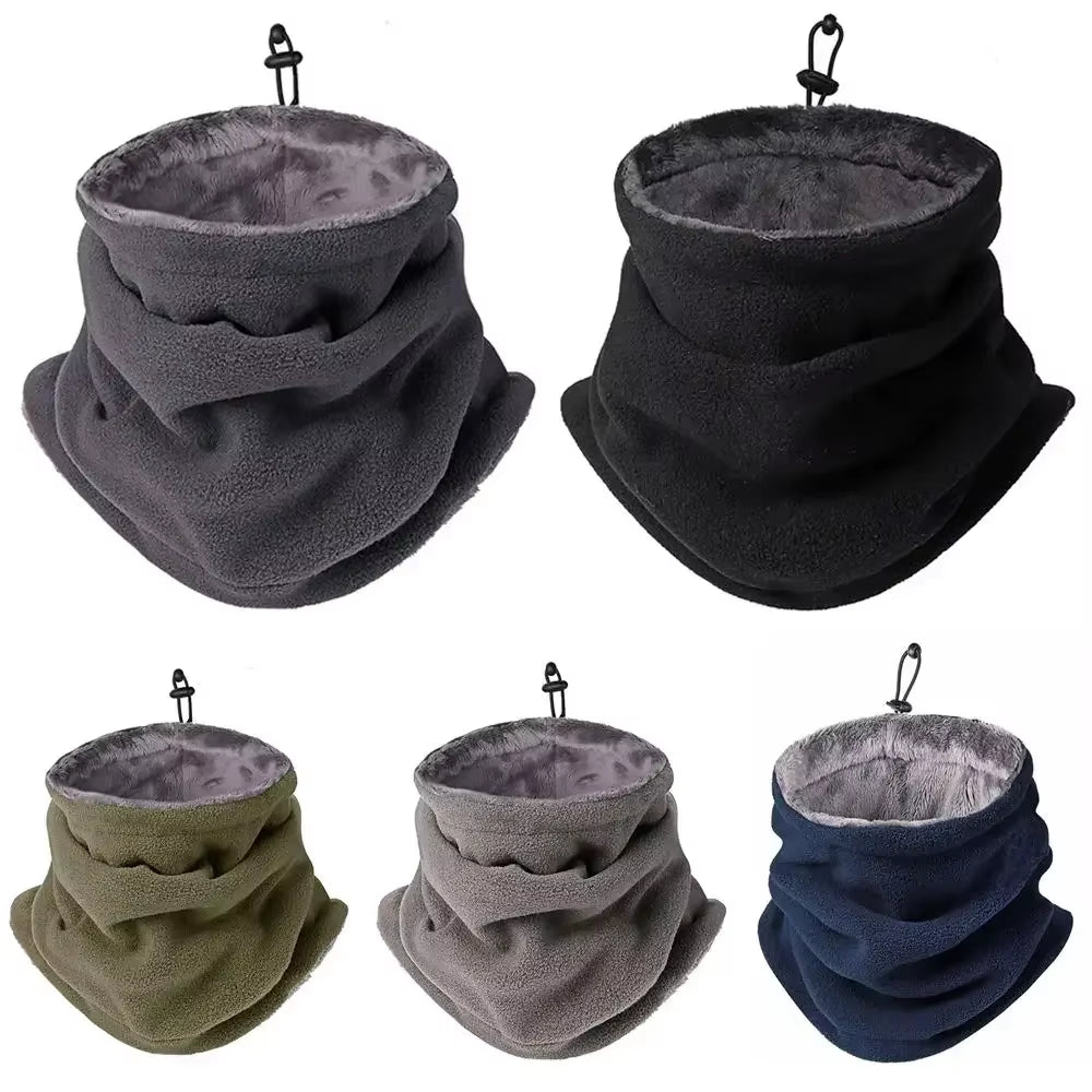 Winter Motorcyclewarm Mask Men Women Fleece Neck Outdoor Warmer Windproof Scarf Camping Hiking Balaclava Cycling Face Mask