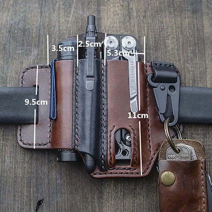 Tactical Molle Utility Pouch Outdoor Multitool Belt Bag EDC Holster Knife Flashlight Storage Survival Camping Hunting Gear