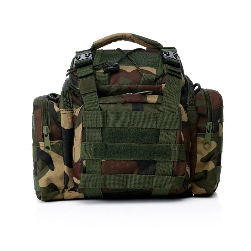 Outdoor Fishing Gear Bag Molle 600D Oxford Tactical Militay Multifunction Camera Carry Bag