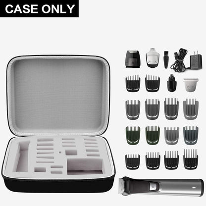 Case Compatible with Philips for Norelco Multigroom Series 7000 5000 Men'S Grooming Kit with Trimmer MG7750/49 MG7910/49 MG9510/60. Storage Holder for Attachment Trimmer & Accessories (Box Only)