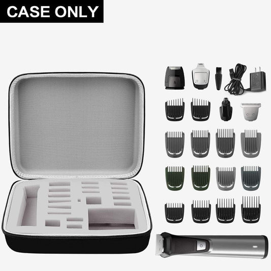 Case Compatible with Philips for Norelco Multigroom Series 7000 5000 Men'S Grooming Kit with Trimmer MG7750/49 MG7910/49 MG9510/60. Storage Holder for Attachment Trimmer & Accessories (Box Only)