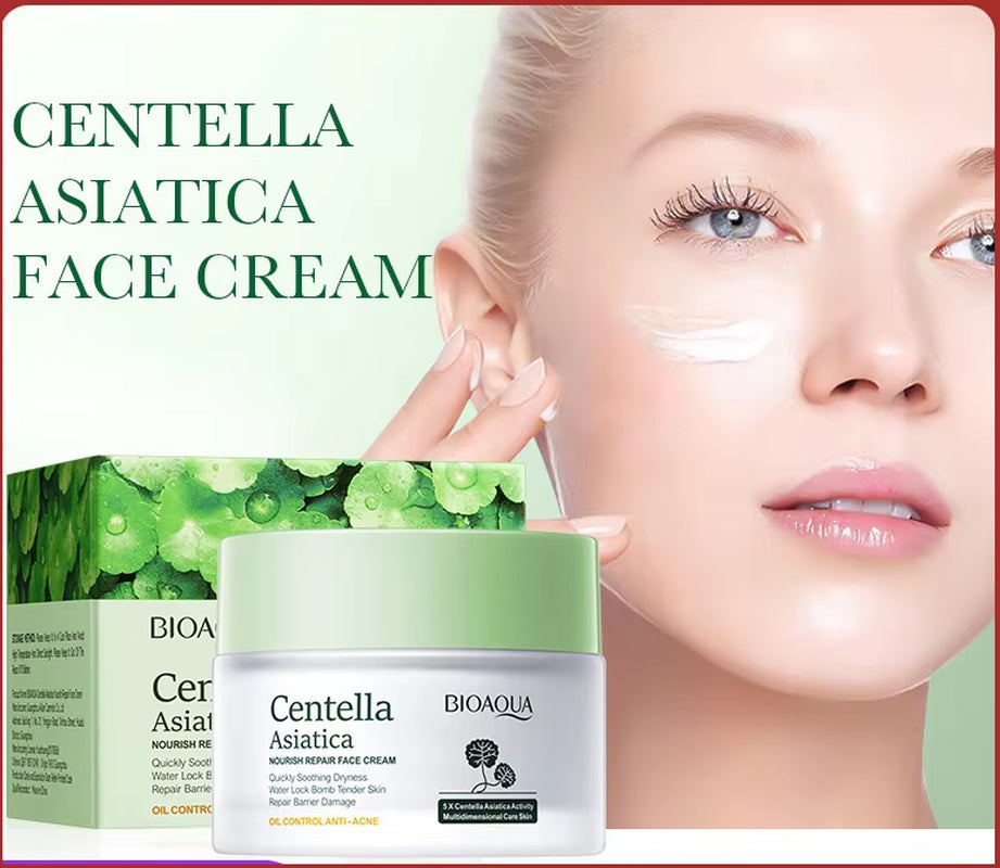 Centella Asiatica Nourishing and Repairing Face Cream Moisturizing