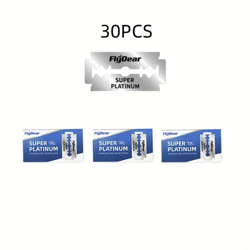 Classic Retro Stainless Razor Double Edge Razor Blades Men's Safety