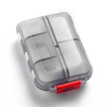 10 Compartments Travel Pill Organizer Pocket Portable Pill Storage Box