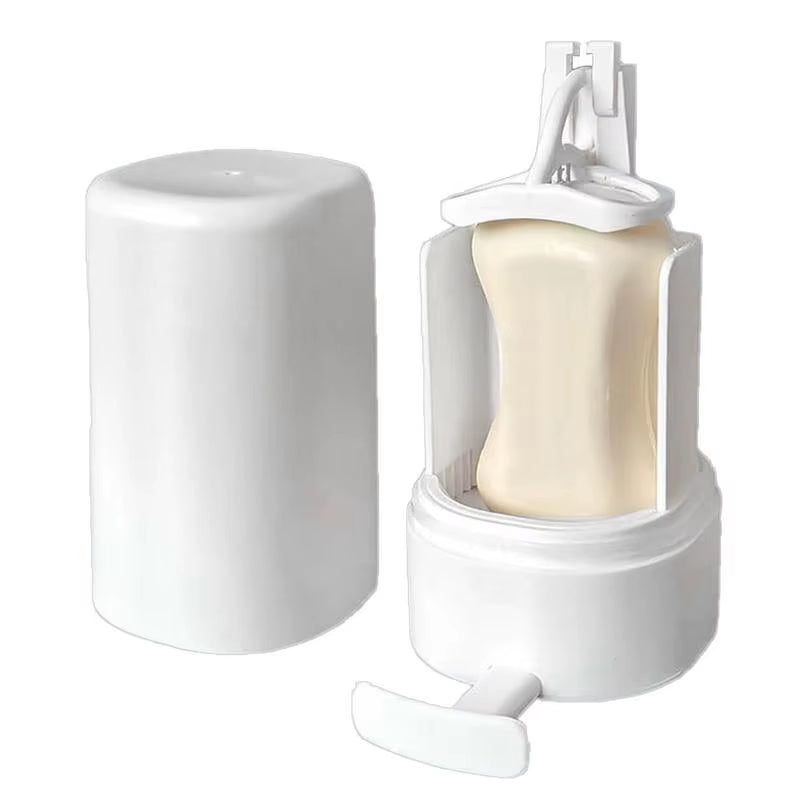 Grinding Soapy Box Bar Soap Grinder Solid Soapy Bar Dispenser Container Wall Mounted Crusher Solid Soapy Bar Grinding Box Holder