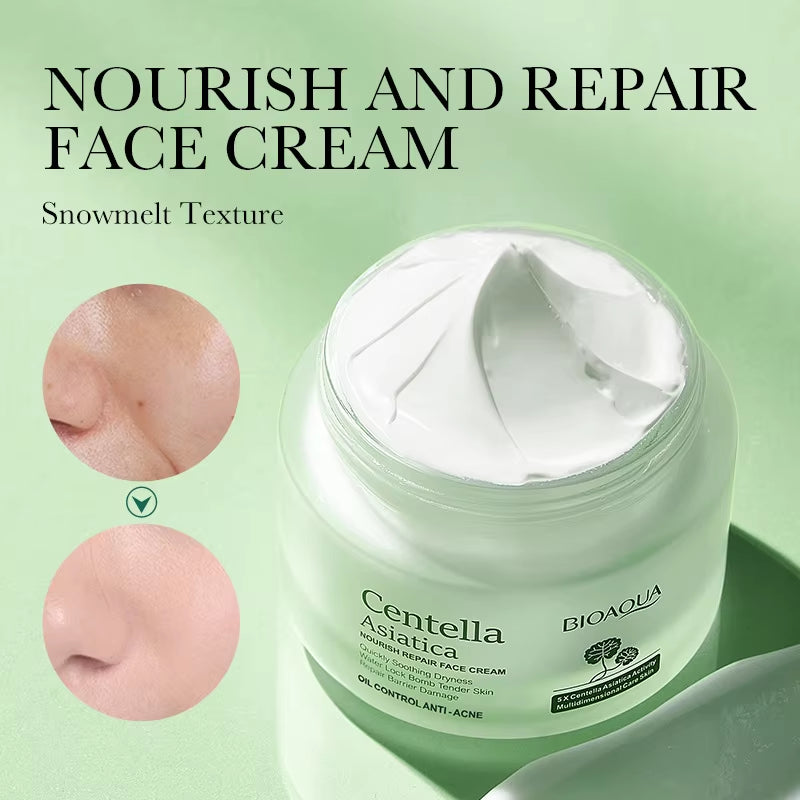 Centella Asiatica Nourishing and Repairing Face Cream Moisturizing