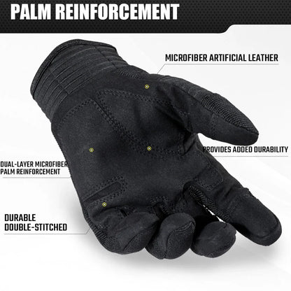 Touch Screen Tactical Gloves Outdoor Cycling Sports Hiking Camping Hunting Airsoft Combat Bicycle Hard Shell Anti-skid Gear Men