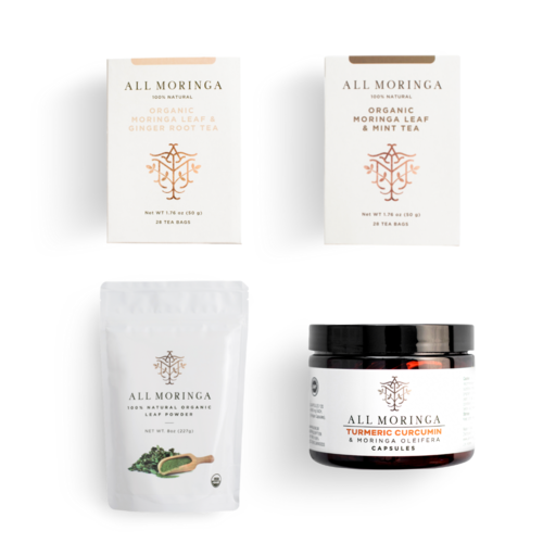 Ultimate Moringa Wellness Kit | Organic Superfood for Health & Beauty